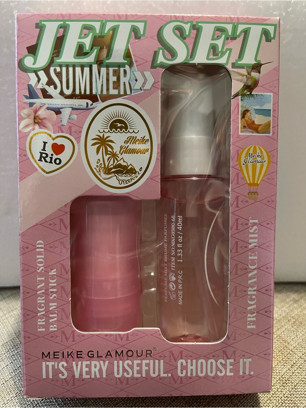 MEIKE GLAMOUR JET SET SUMMER BEAUTY SET